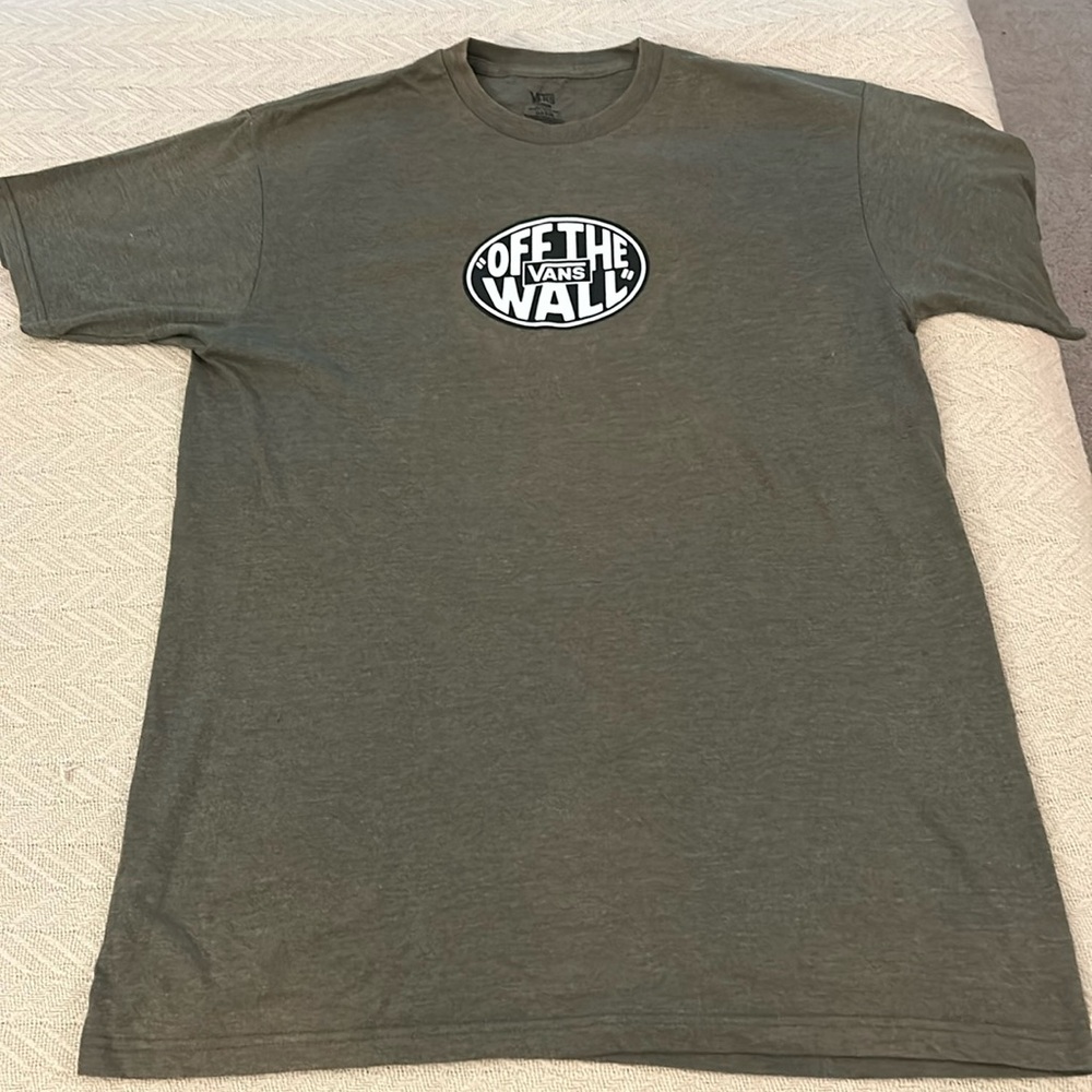 DARK GREEN VANS T-shirt, MEDIUM SIZE BRAND NEW